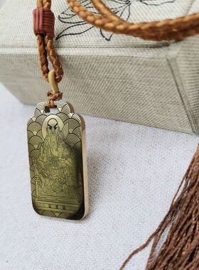 法主公吊坠挂坠项链挂件神像挂牌