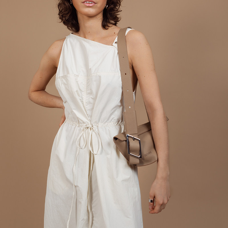 【明星同款】RABEANCO/KEO可颂包小号女牛角包单肩包斜挎包腋下包