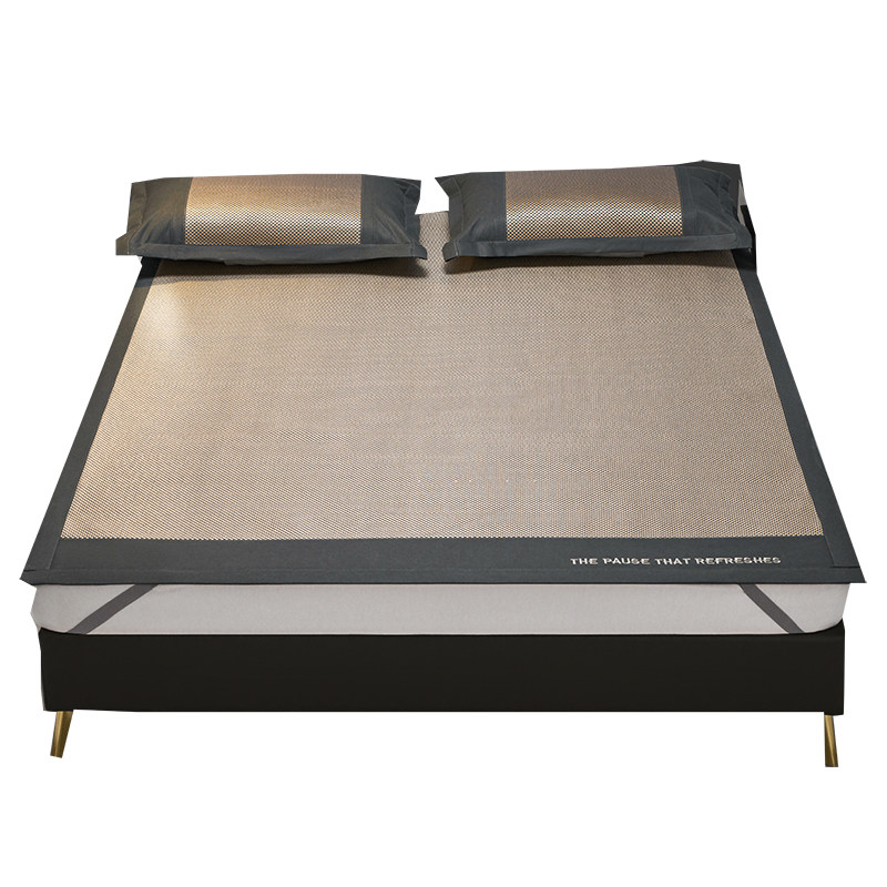 洁丽雅冰藤冰丝凉席三件套单人草席 洁丽雅床上用品凉席/竹席/藤席/草席/牛皮席