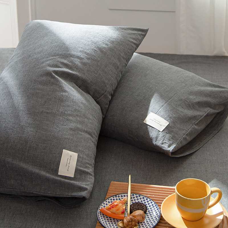 洁丽雅一对装纯棉枕头套48 74枕芯 洁丽雅床上用品枕套