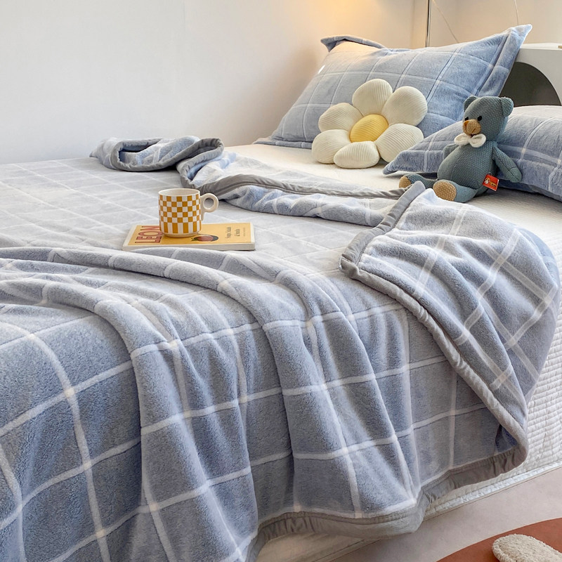 洁丽雅珊瑚绒毛毯午休冬季被子 洁丽雅床上用品休闲毯/毛毯/绒毯