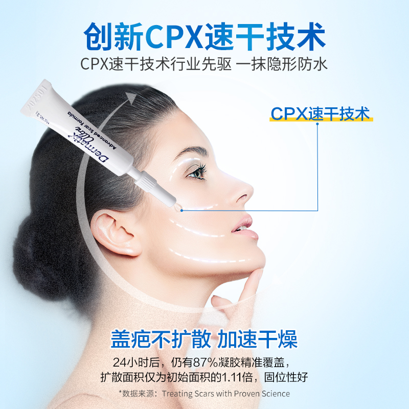 【顺手买一件】Dermatix倍舒痕进口祛疤膏2g双眼皮手术疤痕淡化 - 图0