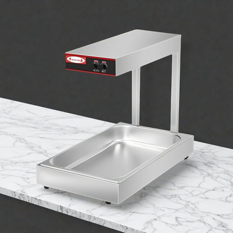 千麦商用薯条机台式薯条保温柜不锈钢薯条工作站台式陈列保温柜,淘宝优惠券,粉丝福利购,淘宝优惠卷