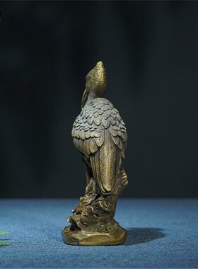 箐铜记《渡渡鸟》黄铜摆件家居装饰品客厅玄关办公室乔迁新居礼品