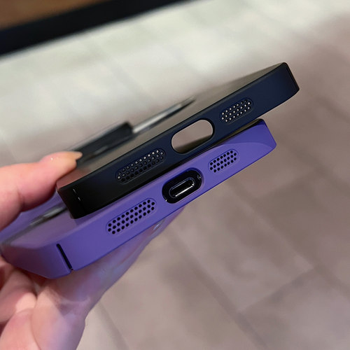 自带镜头膜17适用苹果15ProMax手机壳磁吸iPhone16高级感14Pro新款13全包防尘磨砂Plus防摔保护套网红超薄男2 - 图2