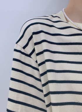 可咸可甜的项链 5-6近圆无暇淡水珍珠强光透粉都是珠层的无核珍珠