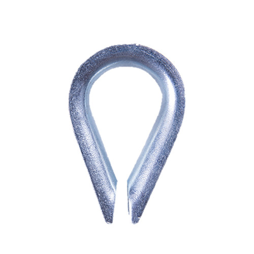 巨汇唯升重型钢丝绳镀锌套环三角环夸口鸡心环保护套M6M20M18m34 - 图2