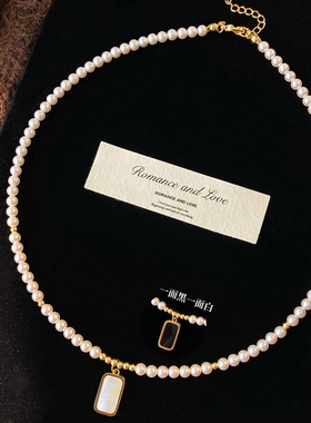 新款珍珠项链时尚大方百搭女简约