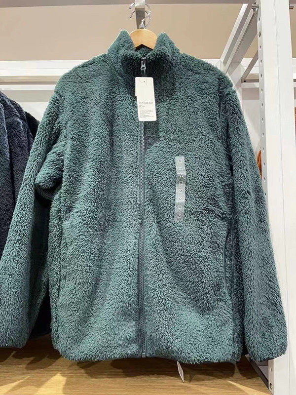 日单冬季男装长绒摇粒绒拉链夹克保暖长袖外套茄克C450198/473174,淘宝优惠券,粉丝福利购,淘宝优惠卷