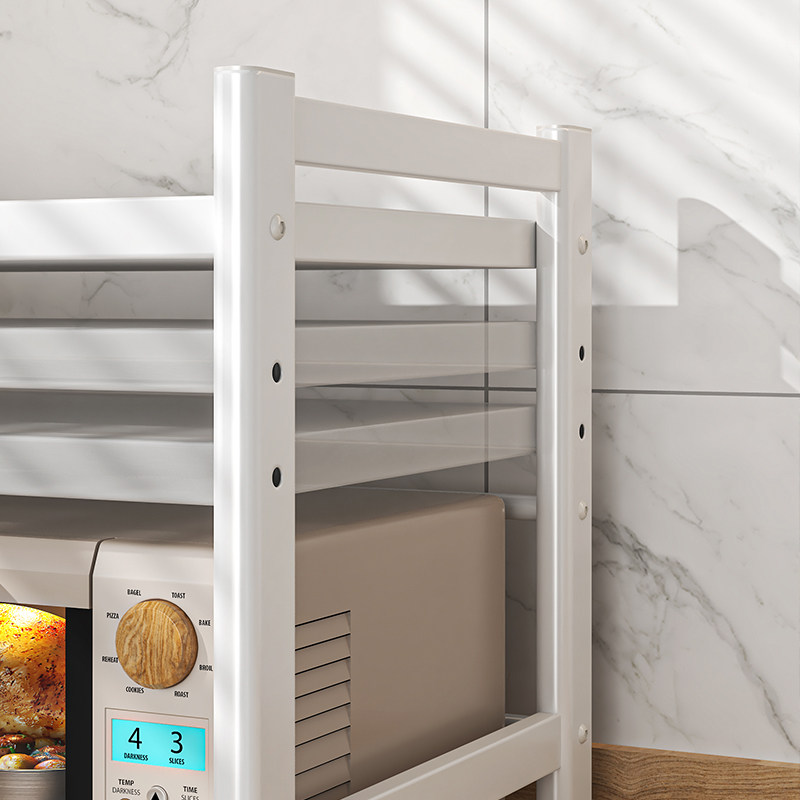 厨房微波炉置物架台面多层烤箱支架电饭煲桌面双层家用多功能架子,淘宝优惠券,粉丝福利购,淘宝优惠卷