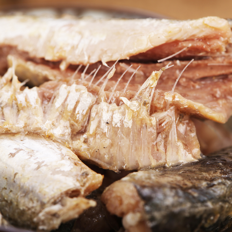 广信联华水浸不加盐沙丁鱼罐头开盖即食海鲜水煮沙丁鱼类鱼肉罐头 - 图2