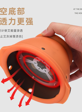 艾灸盒随身灸肚子无烟熏蒸仪全身