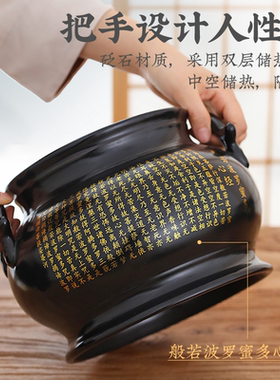 温阳罐砭石艾灸脐疗美容院火角鲍