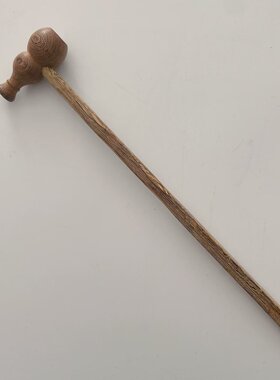 厂家供应鸡翅木敲打锤两用实木养生锤肩颈捶打器敲背器