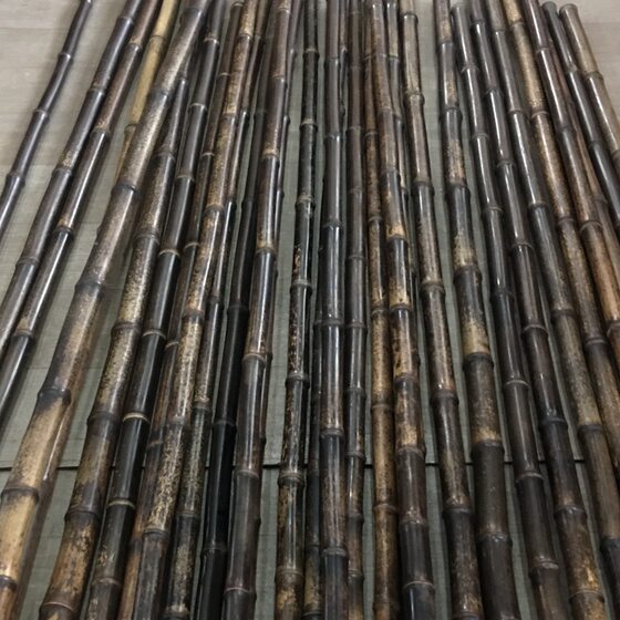 Natural purple crutches, hiking sticks, fishing rod handles, Nanxiao bamboo material, fully nailed purple bamboo roots, bamboo canes, old people's crutches
