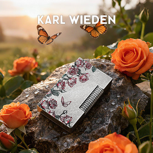 KW卡尔威登朗声打火机送男友高级生日礼物男生煤油火机防风潮男士 - 图1