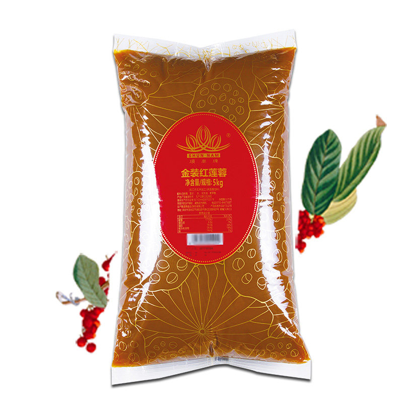 顺南牌金装红莲蓉5kg广式馅料 顺南启优其他烘焙半成品