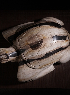 长寿龟新中式风玄关客厅装饰摆件