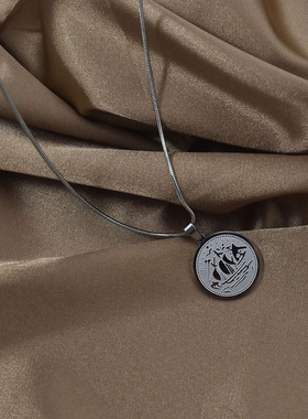 时尚项链男女情侣项链