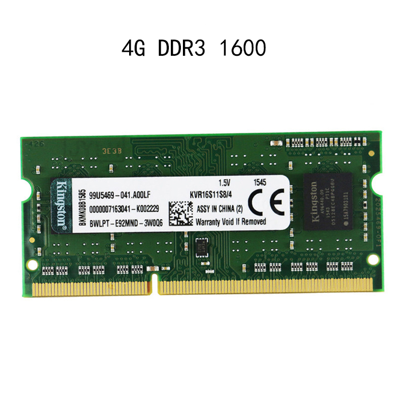 金士顿DDR3 1600 4G内存条kvr16s11/8笔记本电脑内寸条骇客神条 - 图3