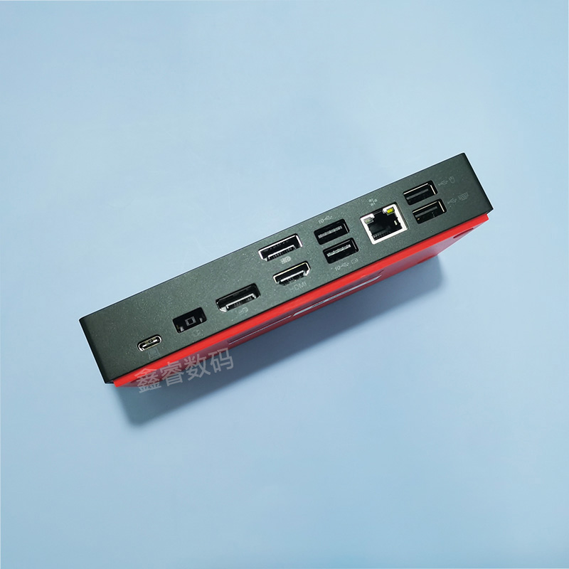 联想ThinkpadX1 X13 T14 P15 X395 T490 USB-CGen2扩展坞40AS底座 - 图3