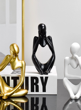 ins风北欧创意小众树脂艺术摆件