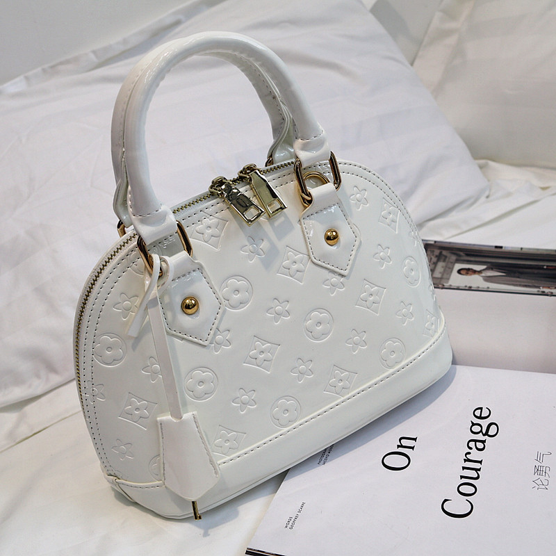 2020新款漆皮女贝壳包 华举女士包袋