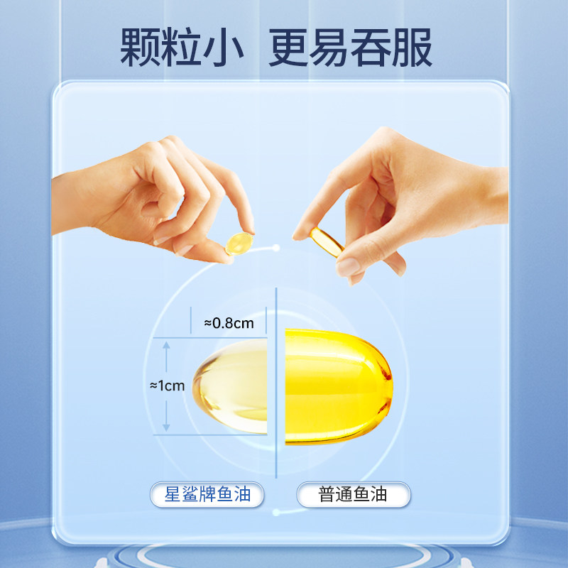 星鲨深海鱼油omega3深海鱼装软胶囊 星鲨鱼油/深海鱼油