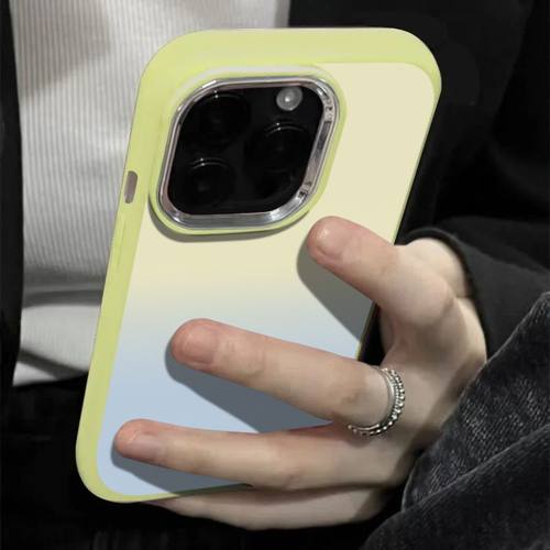 渐变晕染适用红米Turbo3手机壳k70/k60新款k50至尊版小米14网红note13/12turbo简约civi3情侣k40s超火11tpro+ - 图2