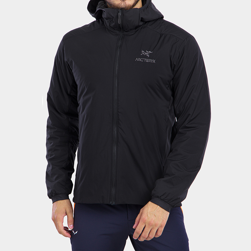 Arcteryx 始祖鸟 Atom  Hoody 轻量男保暖连帽棉服上衣刺绣标外套 - 图0