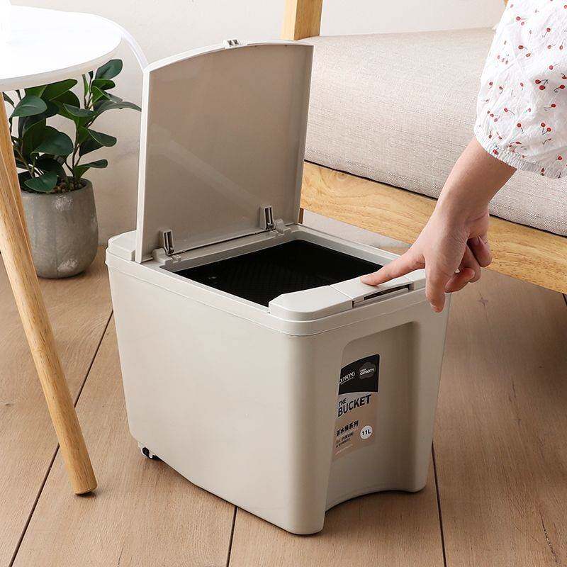 Thickened tea slag bucket Kung Fu tea set accessories Tea bucket Waste water bucket Tea tray Tea table House small drain bucket alarm