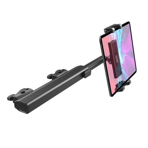 理想汽车座椅靠枕懒人平板电脑支架车载头枕支架便携式平板支架 - 图0