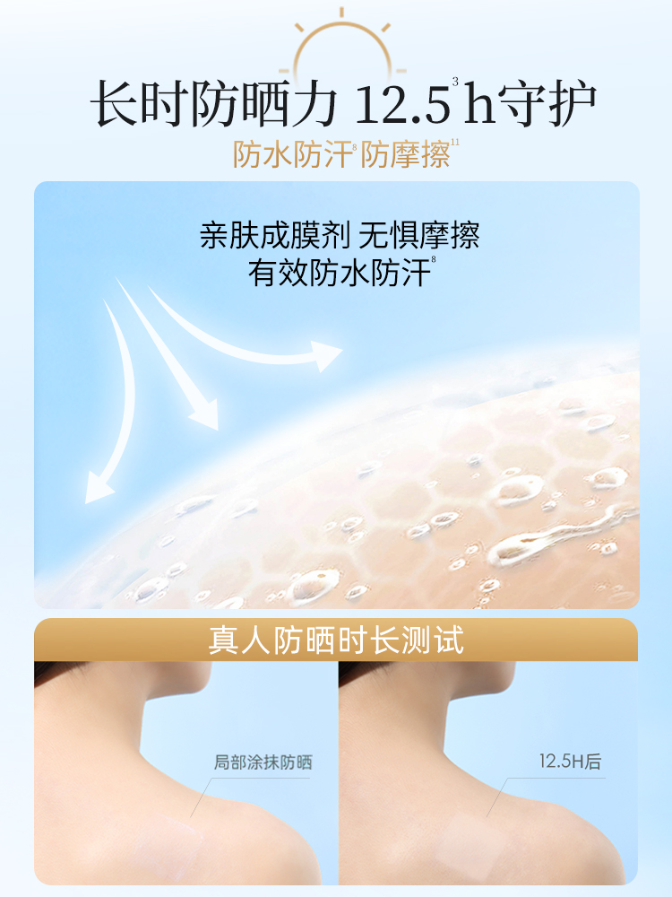 大宝防晒霜乳露spf50美白女男生专用保湿高倍清爽官方旗舰店正品-图2