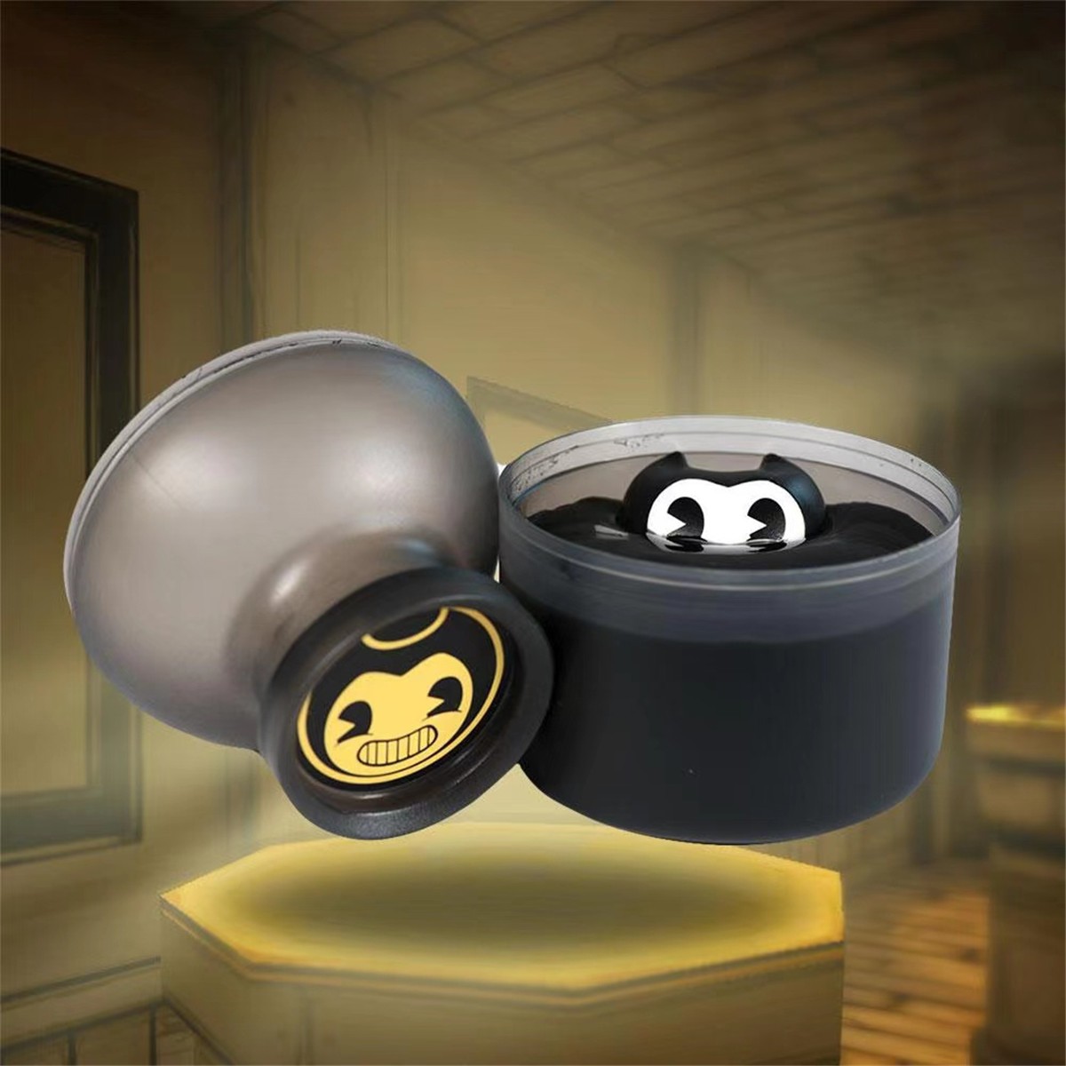 班迪与墨水机器Bendy and the Ink周边盲盒模型摆件玩具公仔礼物-图0