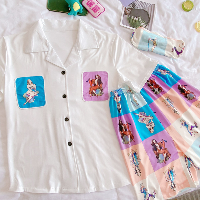  迦谬尔睡衣/家居服套装