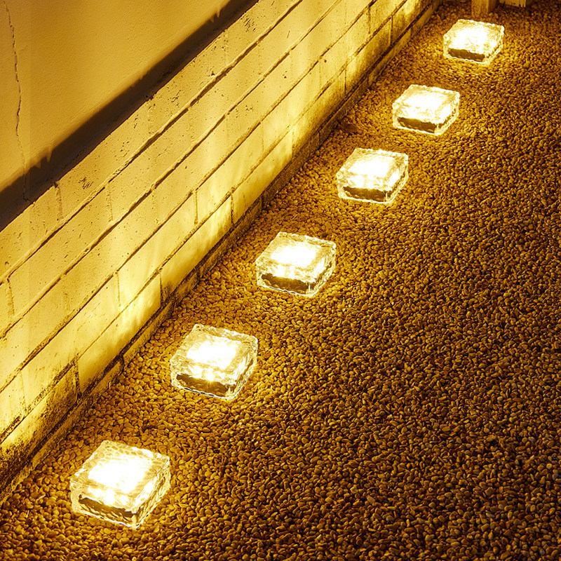 太阳能户外庭院子灯防水花园草坪冰砖地灯装饰阳台布置家用地埋灯,淘宝优惠券,粉丝福利购,淘宝优惠卷