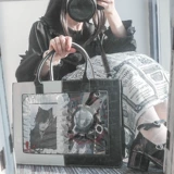 Оригинальная инновационная субкультура на плечах готическая горячая девушка многословная прозрачная универсальная ежедневная боль