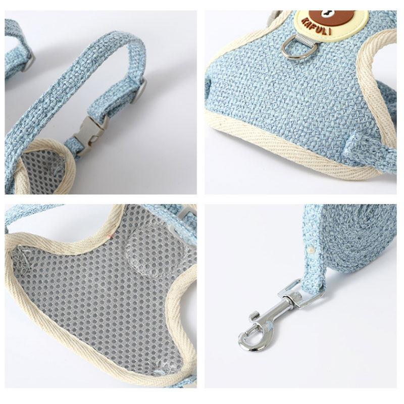 小香猪牵引绳背心式宠物猪猪透气背带宠物兔遛猪猪绳链宠物用品,淘宝优惠券,粉丝福利购,淘宝优惠卷