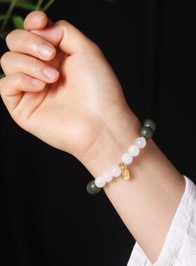 梦灵合香珠手串薰衣草古法中药手串念珠手錬文玩饰品高级感礼物品