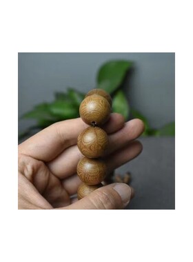 六道木手串手持念珠老料檀香佛珠降龙木九道木20mm车挂19颗手链子