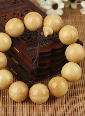 黄杨木手串佛珠男手链紫檀金丝楠木黄花梨沉香阴沉木金丝檀木手串