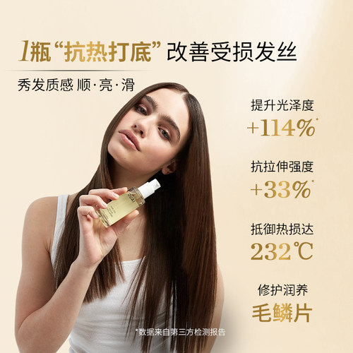 OUAI多功能隔热护色精华油45ml护发改善毛躁防分叉 - 图1