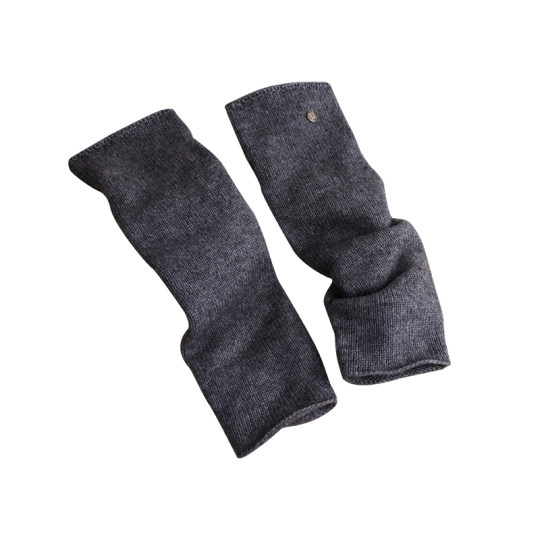 Yingmei half-finger wool knitted gloves to keep warm and cold-proof for women
