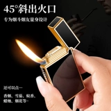 Мужская высококлассная креативная зажигалка с боковым колесиком, популярно в интернете, делается под заказ, подарок на день рождения