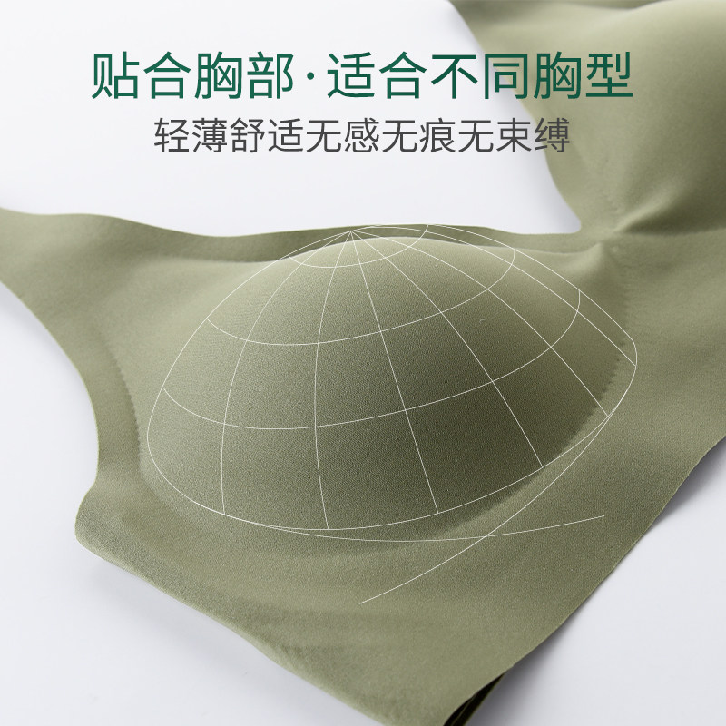 怀孕期乳胶哺乳女聚拢无钢圈文胸 南极人书仪哺乳文胸