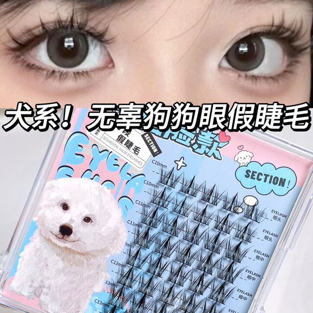 False eyelashes trilogy