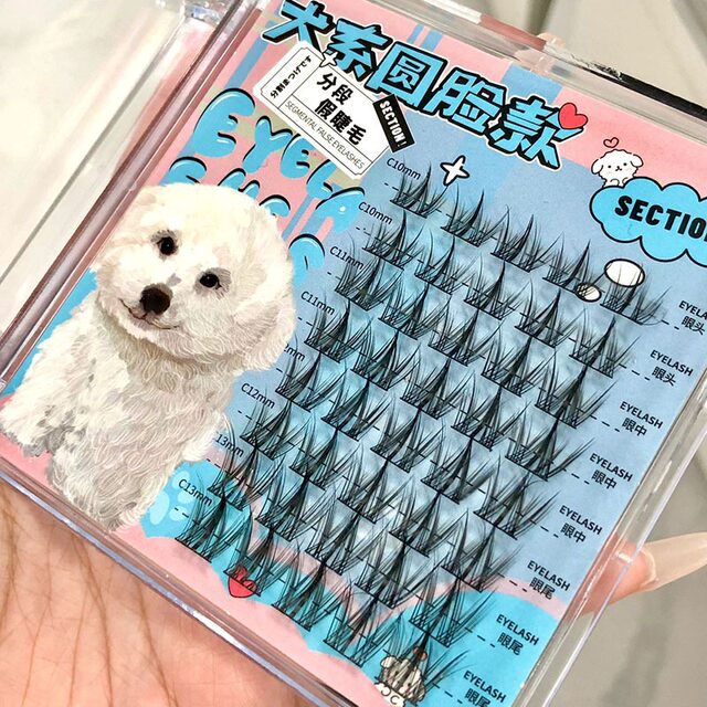 False eyelashes trilogy