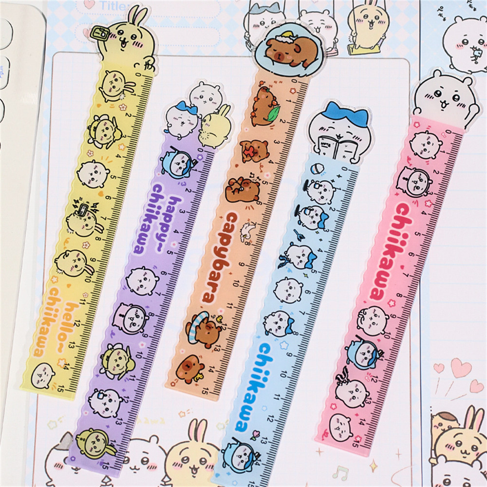 带波浪线四件套尺子学生专用吉伊卡皮巴拉半圆规三角尺测绘量角器,淘宝优惠券,粉丝福利购,淘宝优惠卷