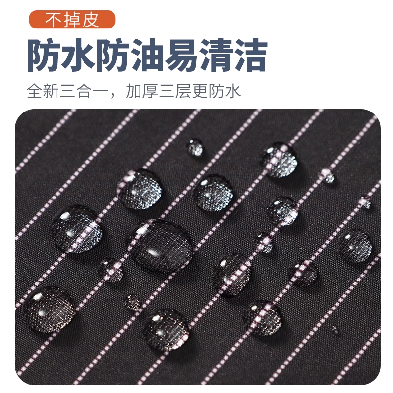 可拆卸加厚擦手巾围裙防水防油2025新款家用厨房上班夏天高级 - 图2