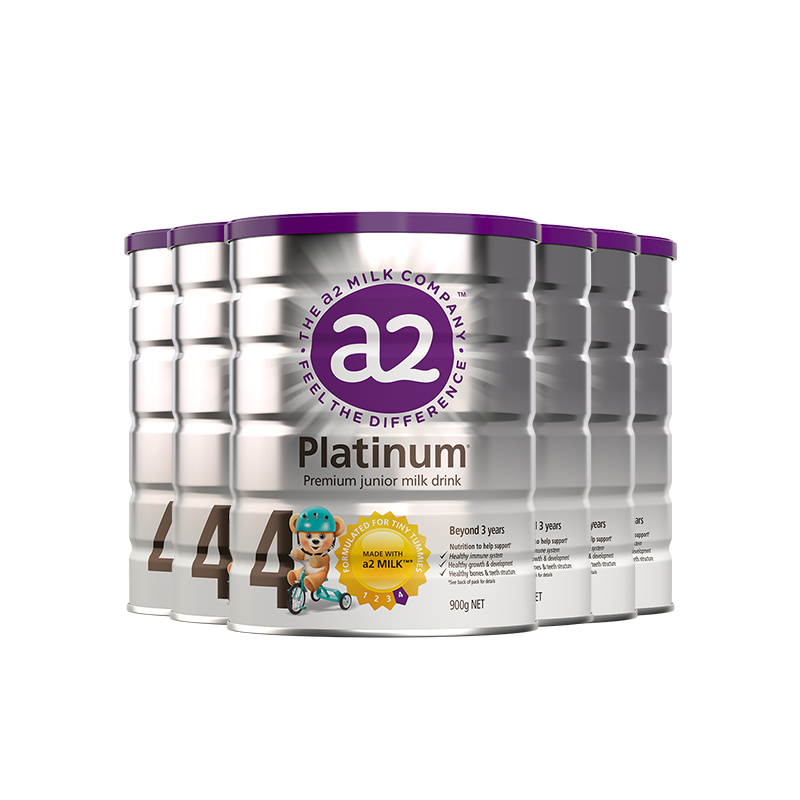 6罐装澳洲新西兰a2 4段四段有奶粉 saintcos海外婴幼儿牛奶粉